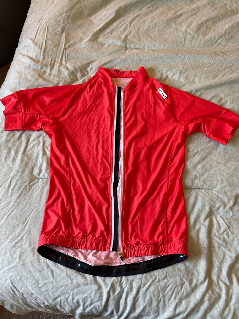 Bright Pink Short Sleeve Samsara Cycling Jersey